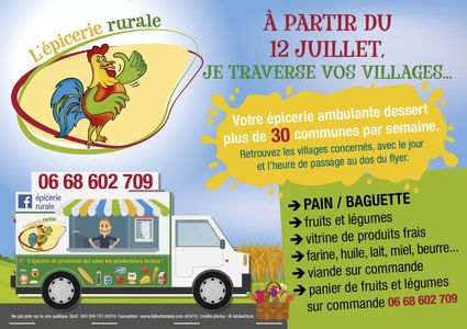 Epicerie rurale flyer lancement