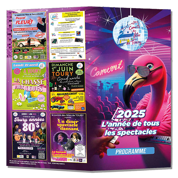 Cdf toury depliant annuel 2025 recto
