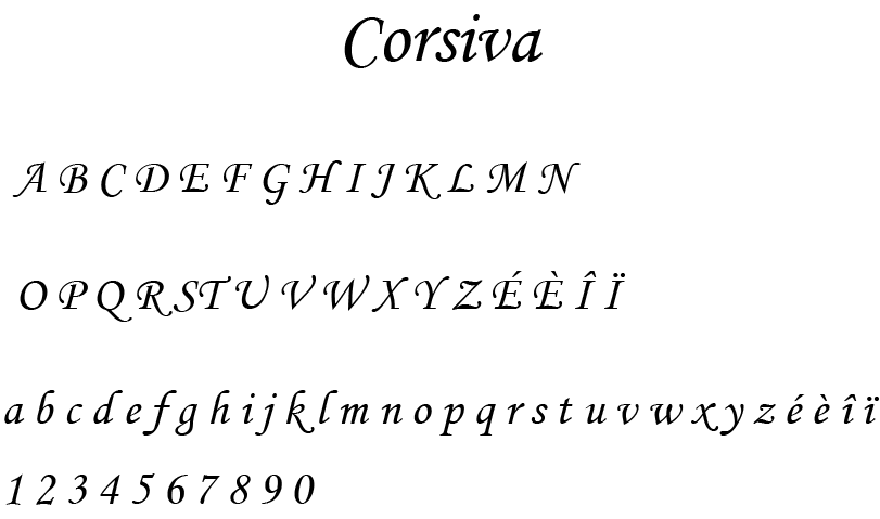 Corsiva