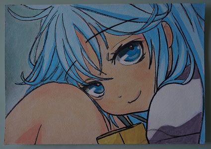 Bl peinture manga sur papier aquarelle format a4 300 g