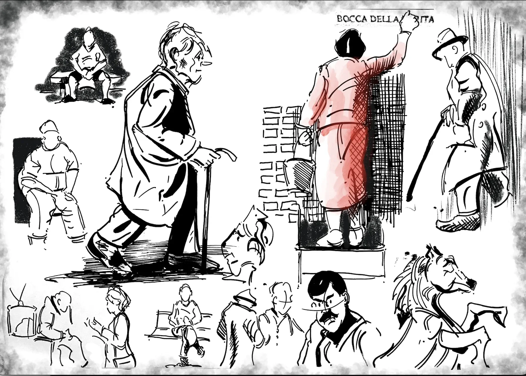 Le trait dans le dessin, trouver son style en dessinant 