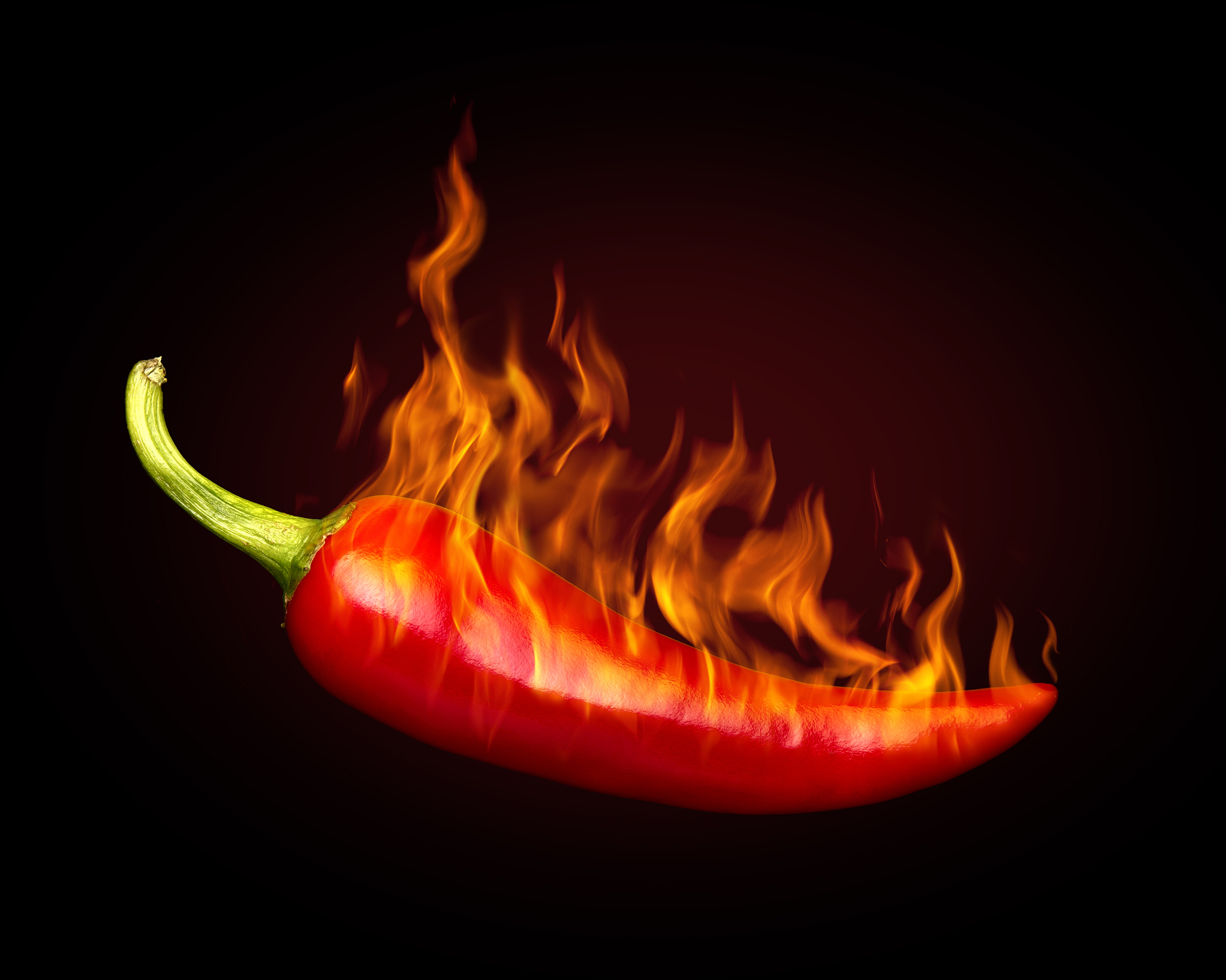 Printed-food-drink-glass-splashback-flaming-chilli