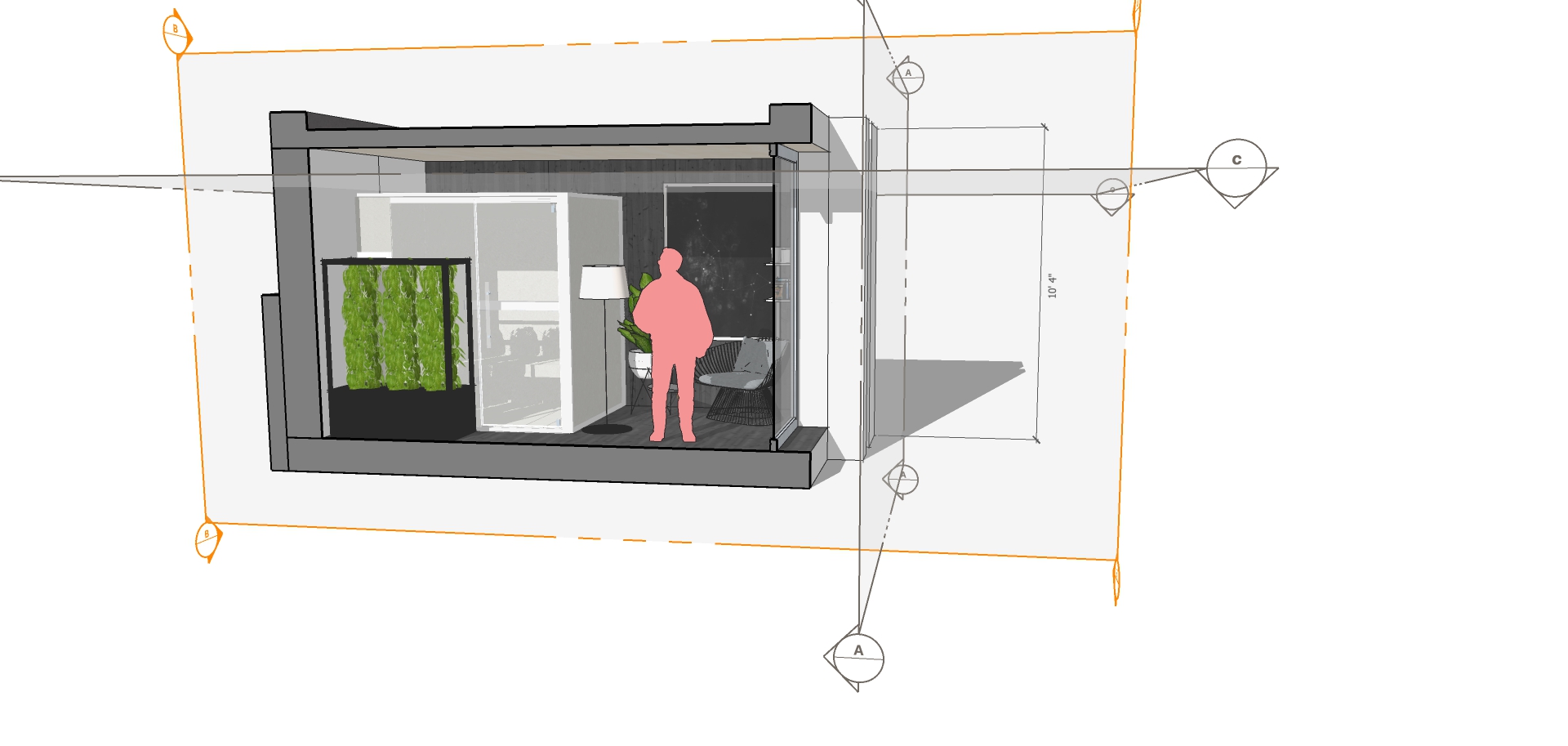 Sauna biobox coupeb