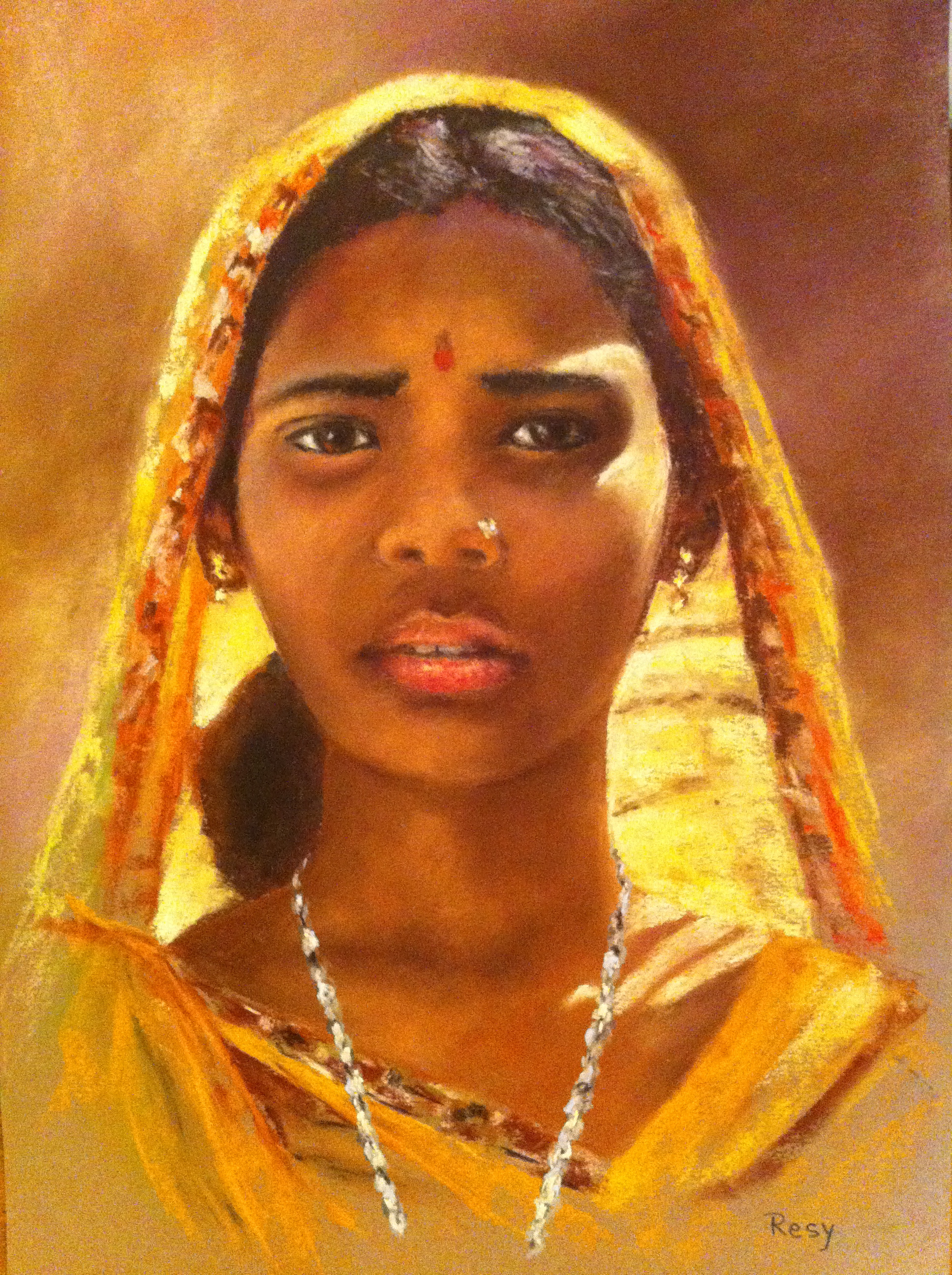 B femme indienne 