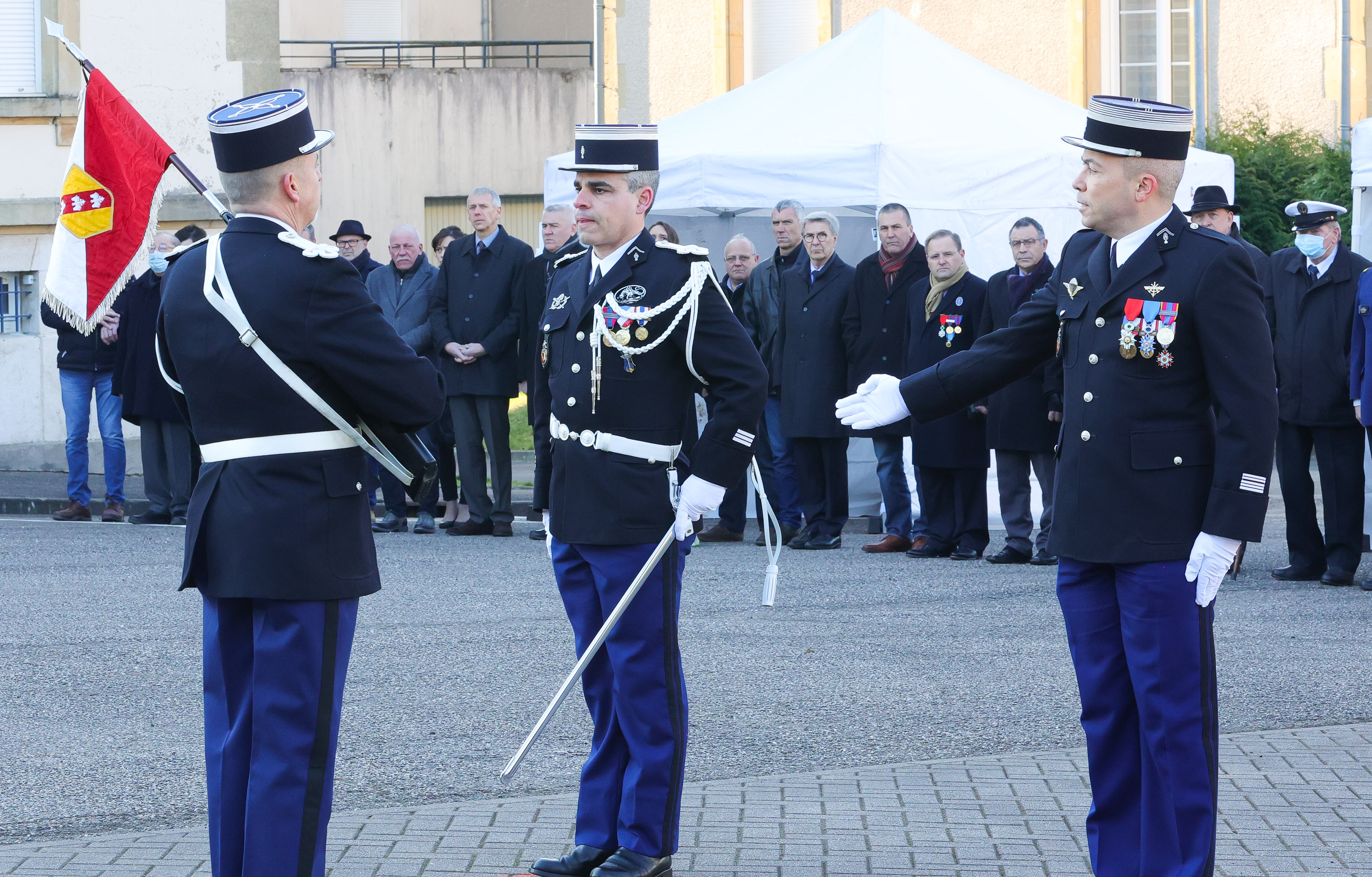 Briey-Gendarmerie-Prise-de-commandement-du-Cpt-Grosso-de-la-Compagnie-de-Briey-15