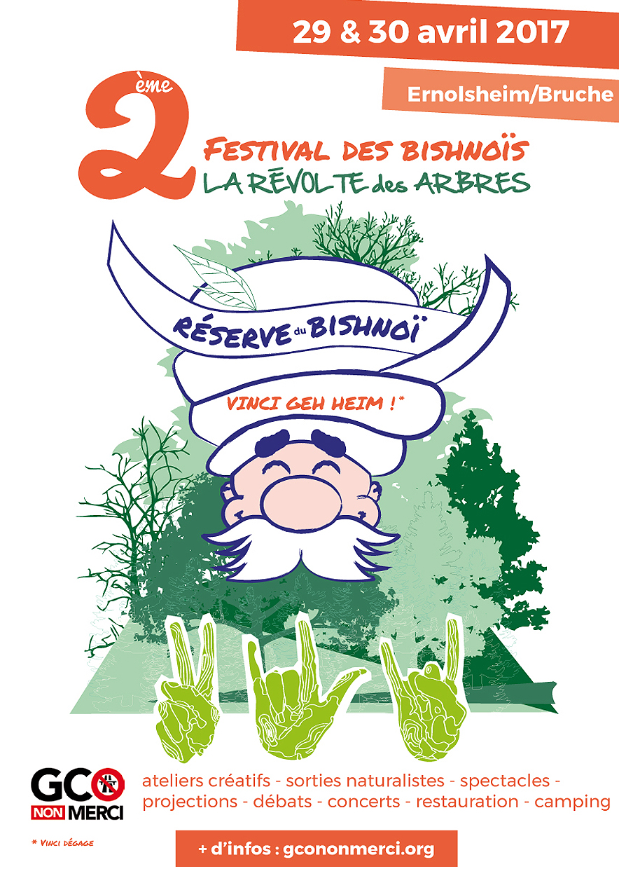 Affiche bishnoi festival ernolsheim lazuri