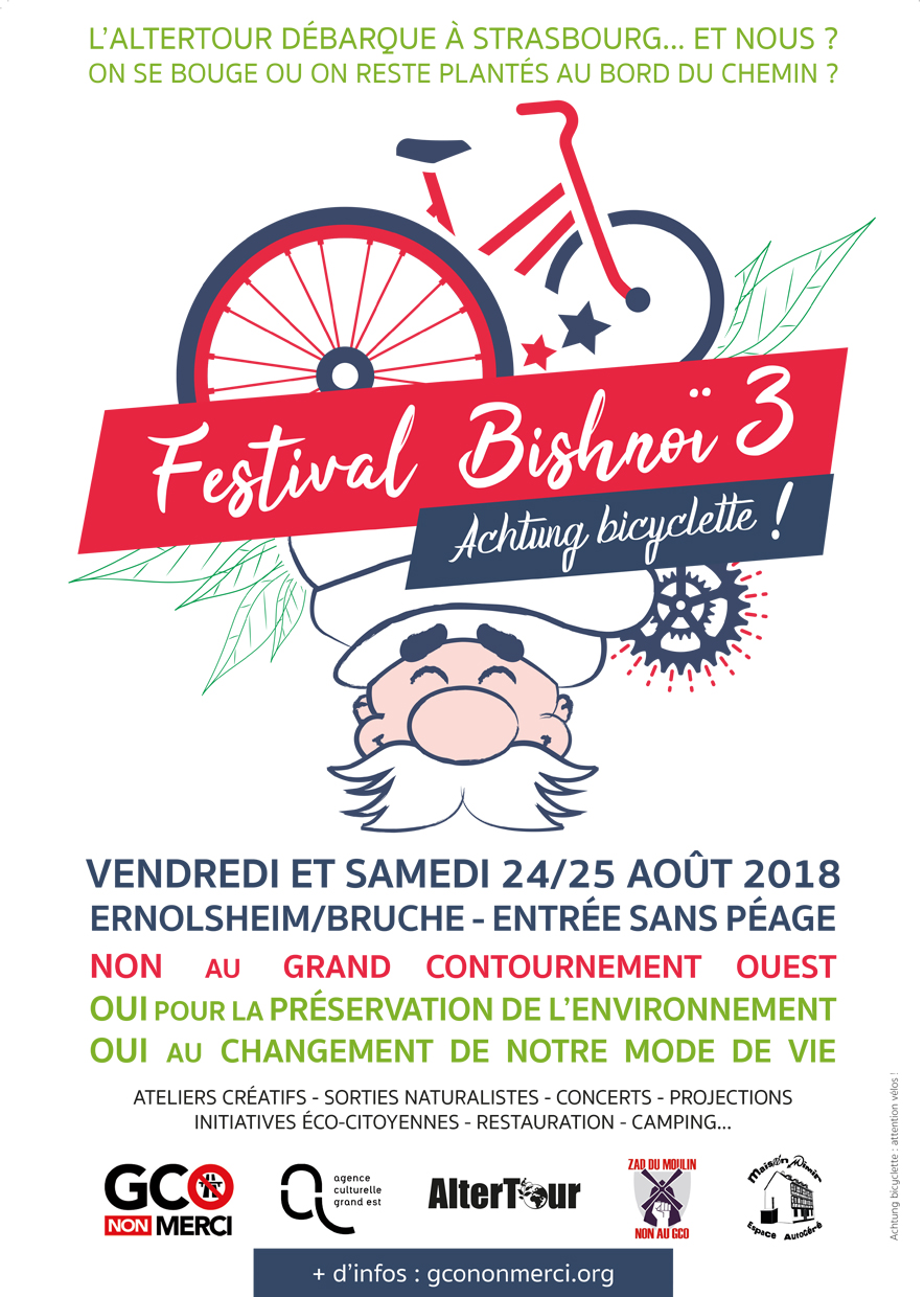 Lazuri graphiste affiche festival bishnoi environnement