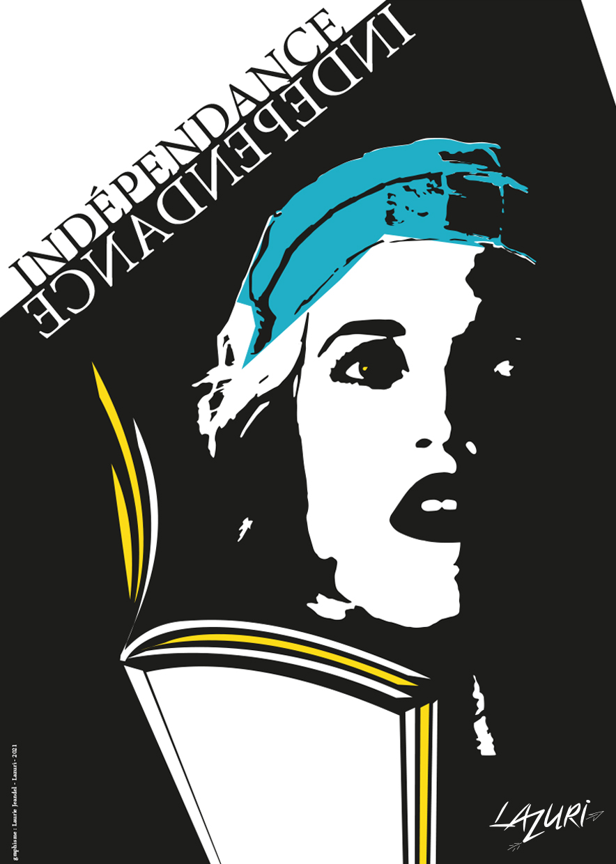 Affiche feministe culturel lazuri