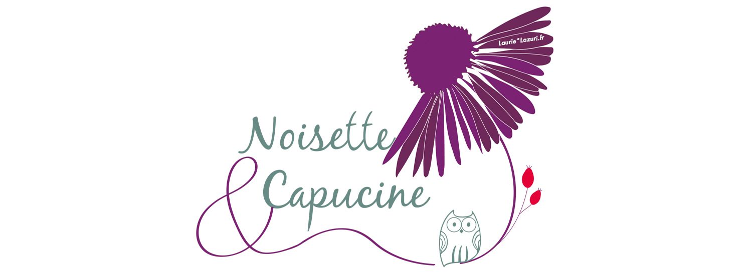 Logo noisette capucine tisane lazuri 02