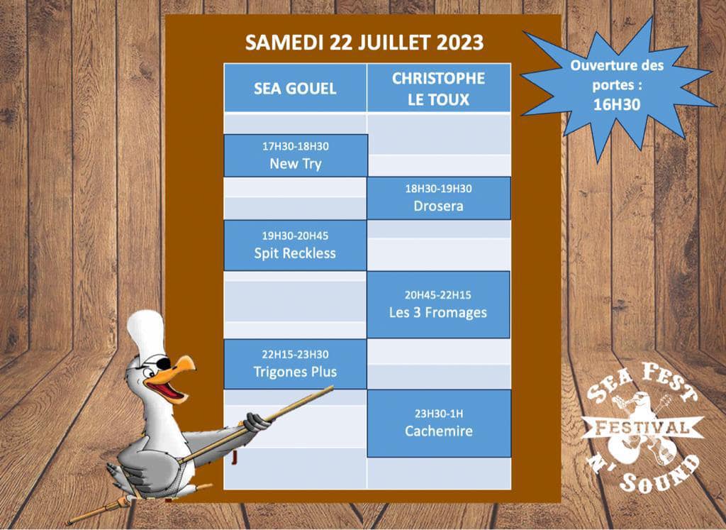 Vendredi-horaire