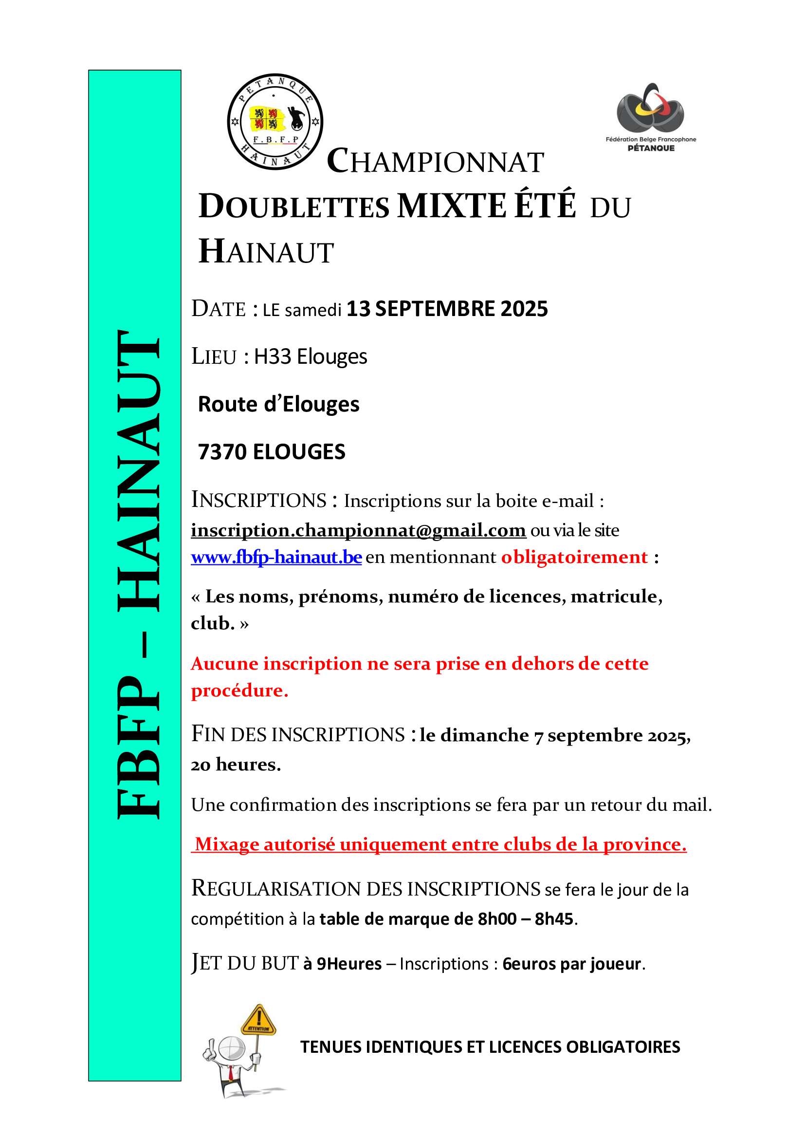 Affiches doublettes mixte ete 2025