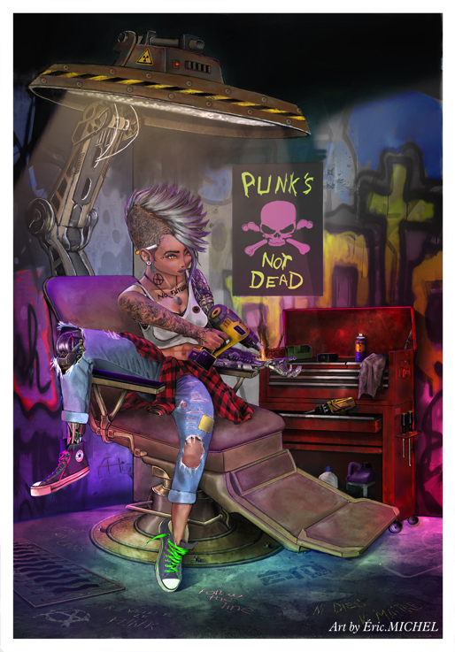 Pose cyberpunksitew