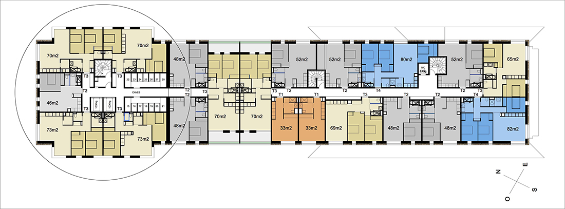 Ilot tardieu logement r 2 w