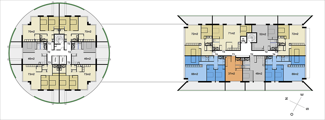 Ilot tardieu logement r 4 a r 9 w