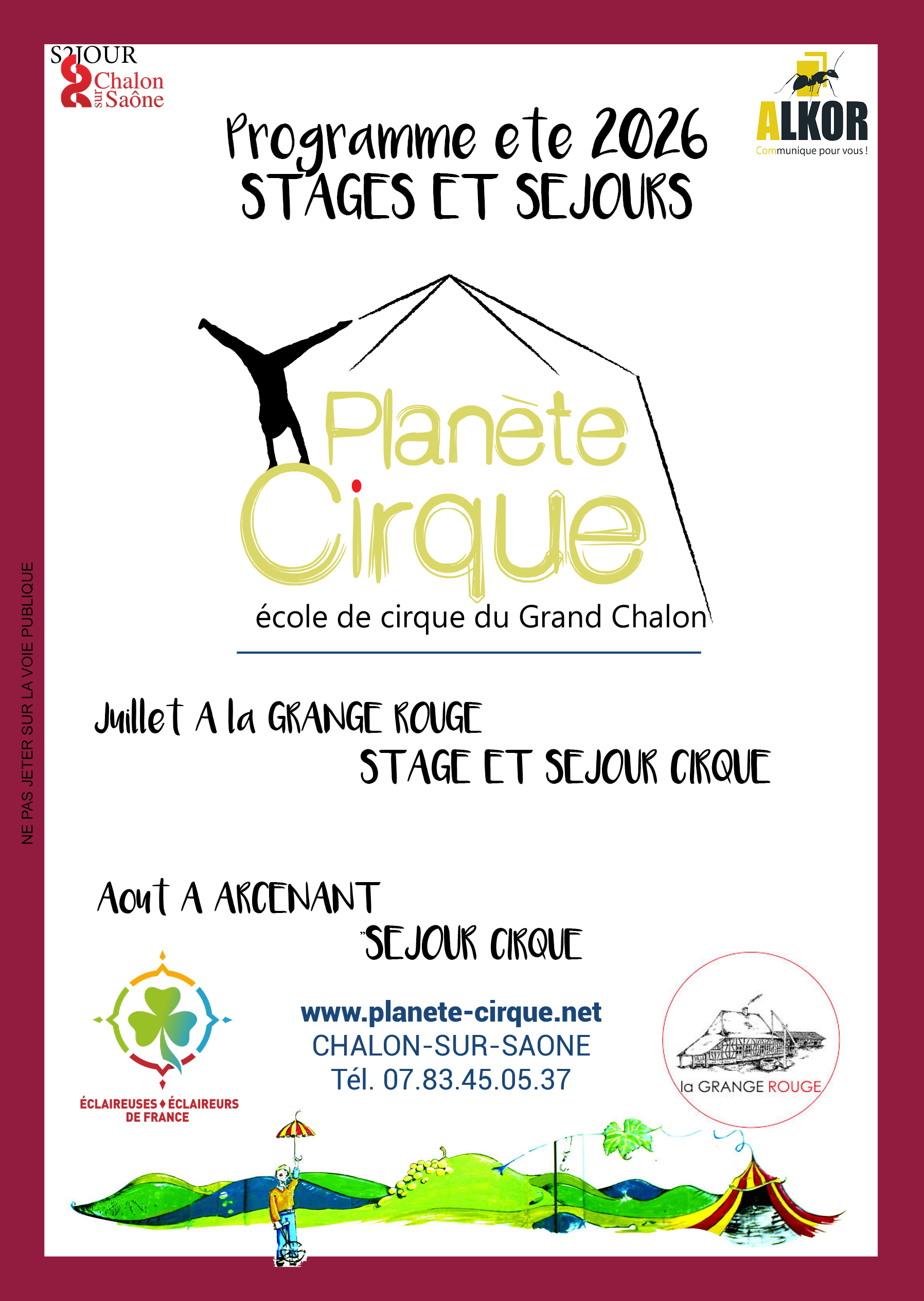 Planete Cirque vacnace automne 2022
séjours cirque, colo apprenantes, stage cirque