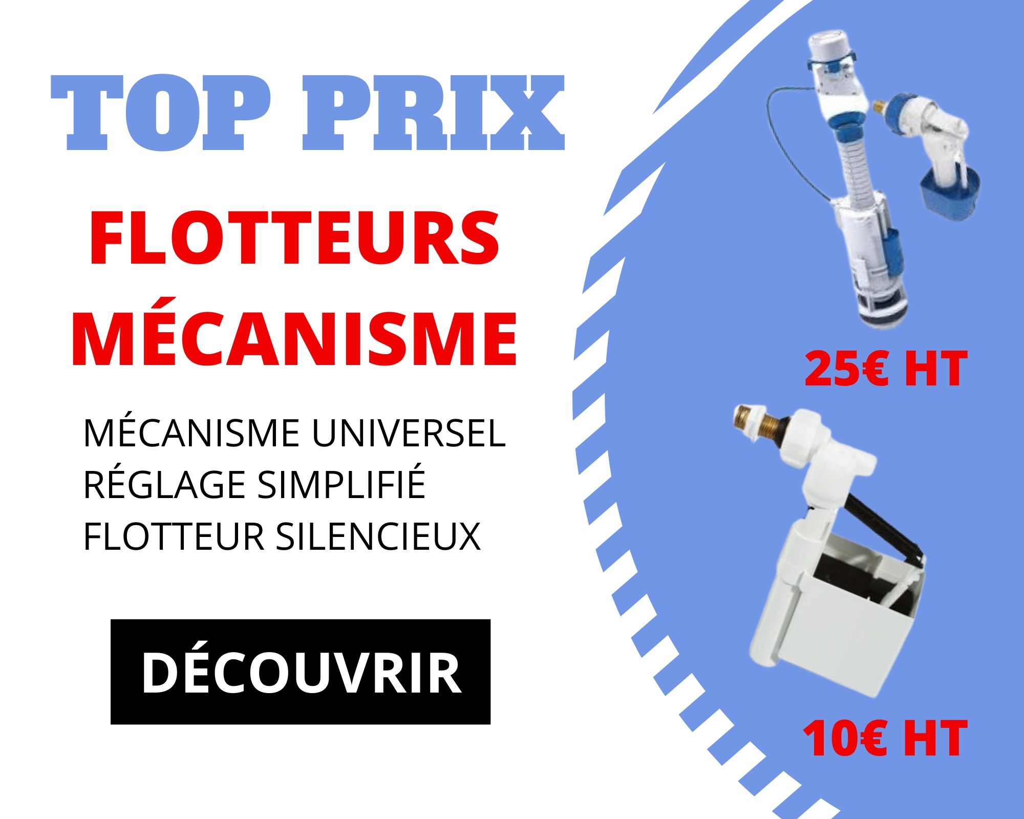 Top prix flotteurs mecanisme