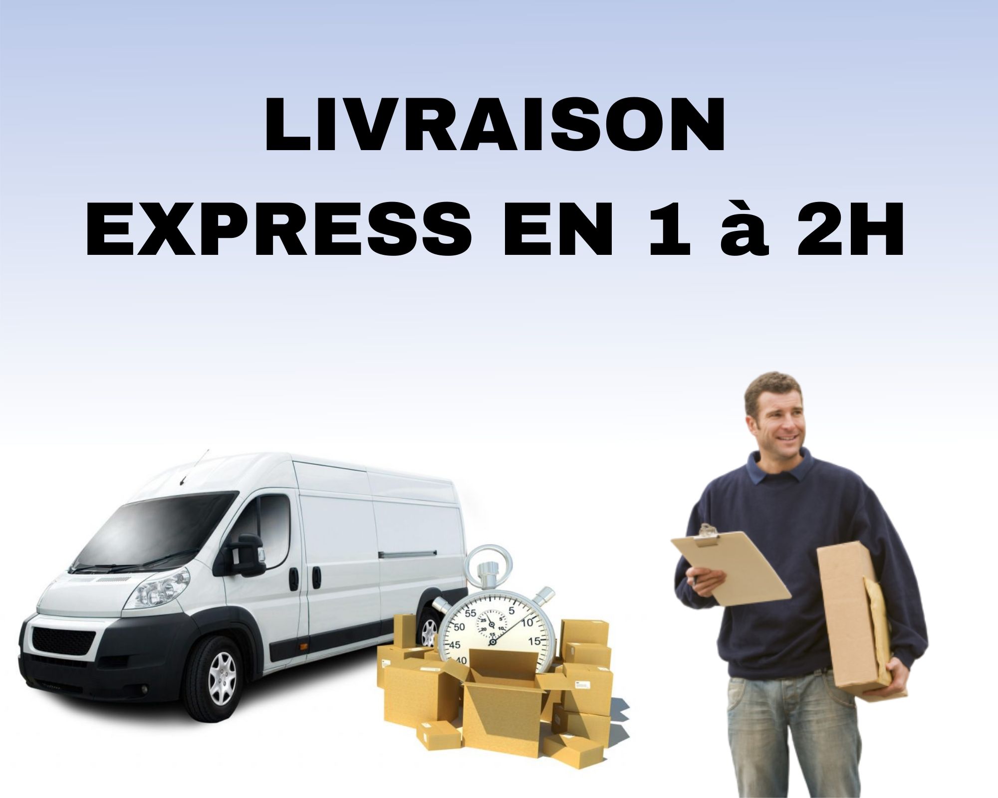 Livraison express en 1h 1 