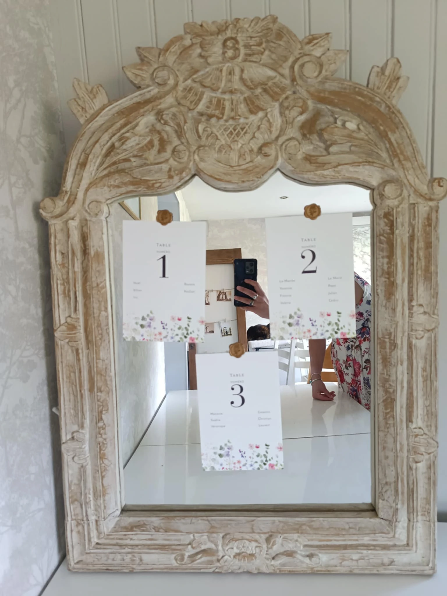 Plan-de-table-mirroir-mariage-anniversaire-bapteme