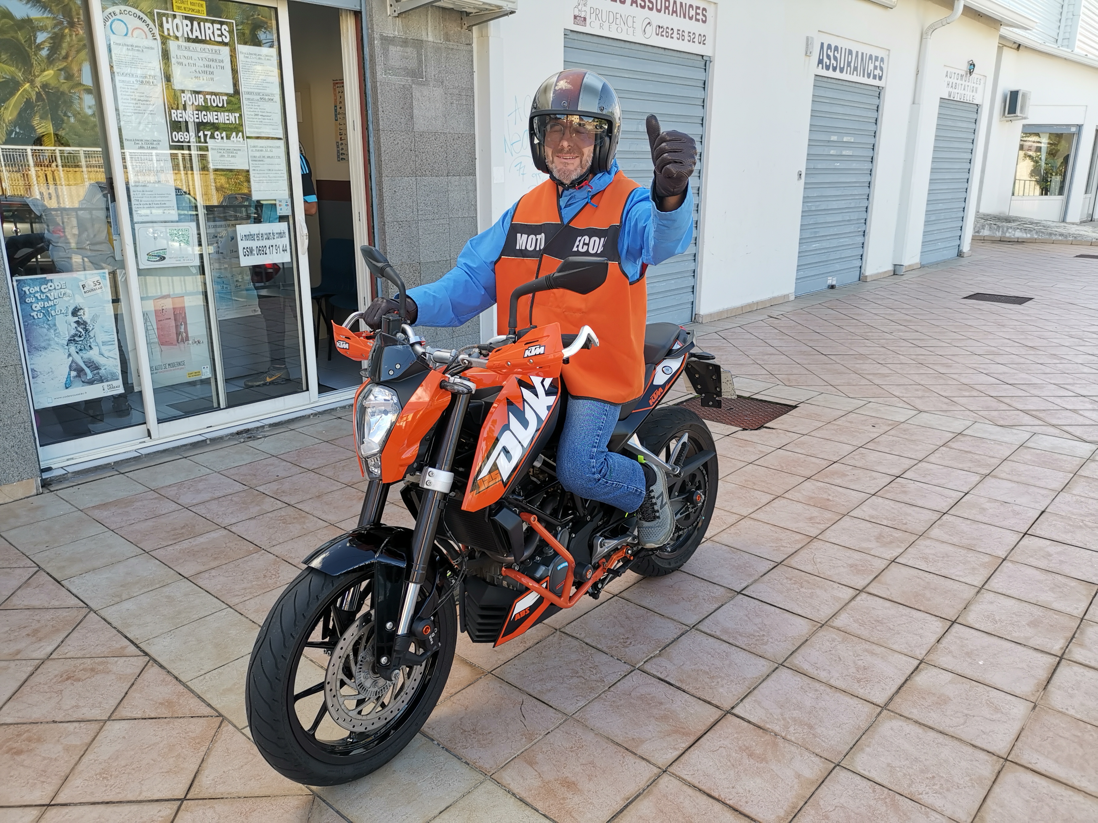 Moto ecole 125