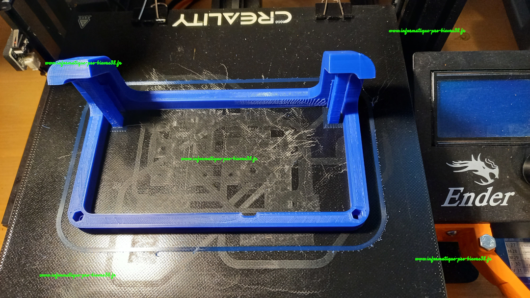 Support bloc commande alveo3d