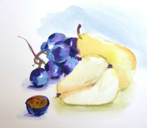 Poires raisins laura geigant 