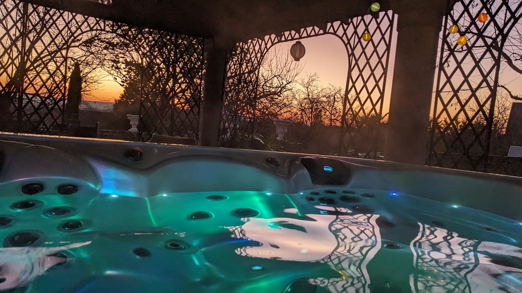 Spa couche de soleil