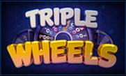 Casino en ligne - Dice Games Triple Wheels , 3 bonus sur le même jeu , partie Maximal de 1.50 
Aligner aussi les 3 symbole et bonus surprise soudain !
Bon jeu dans les meilleurs casino Belge.
