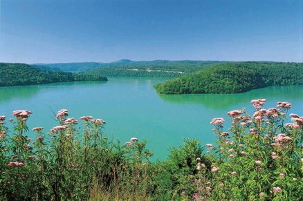 Le tour du lac de vouglans