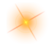 Etoile-orange-brillante