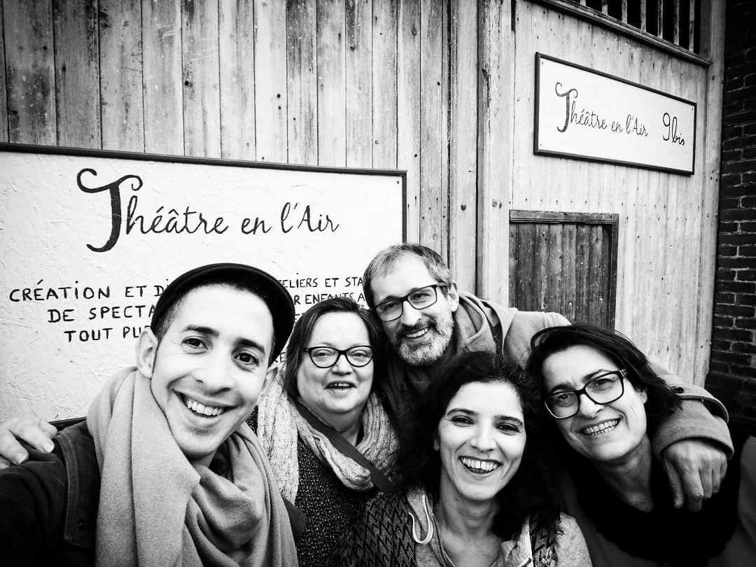 La boite en coquillages theatre en l air
