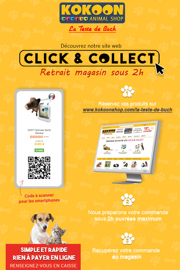 Nouveau service au magasin de La Teste-de-Buch