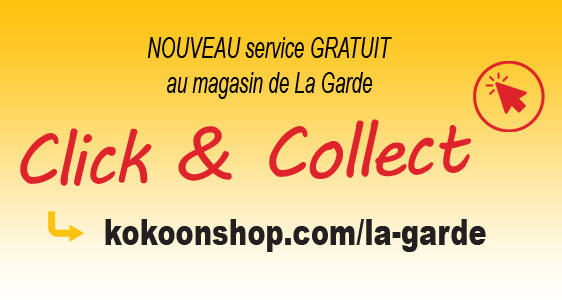 Nouveau service au magasin de La Garde