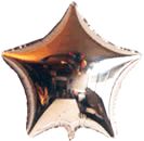 Ballon etoile argent