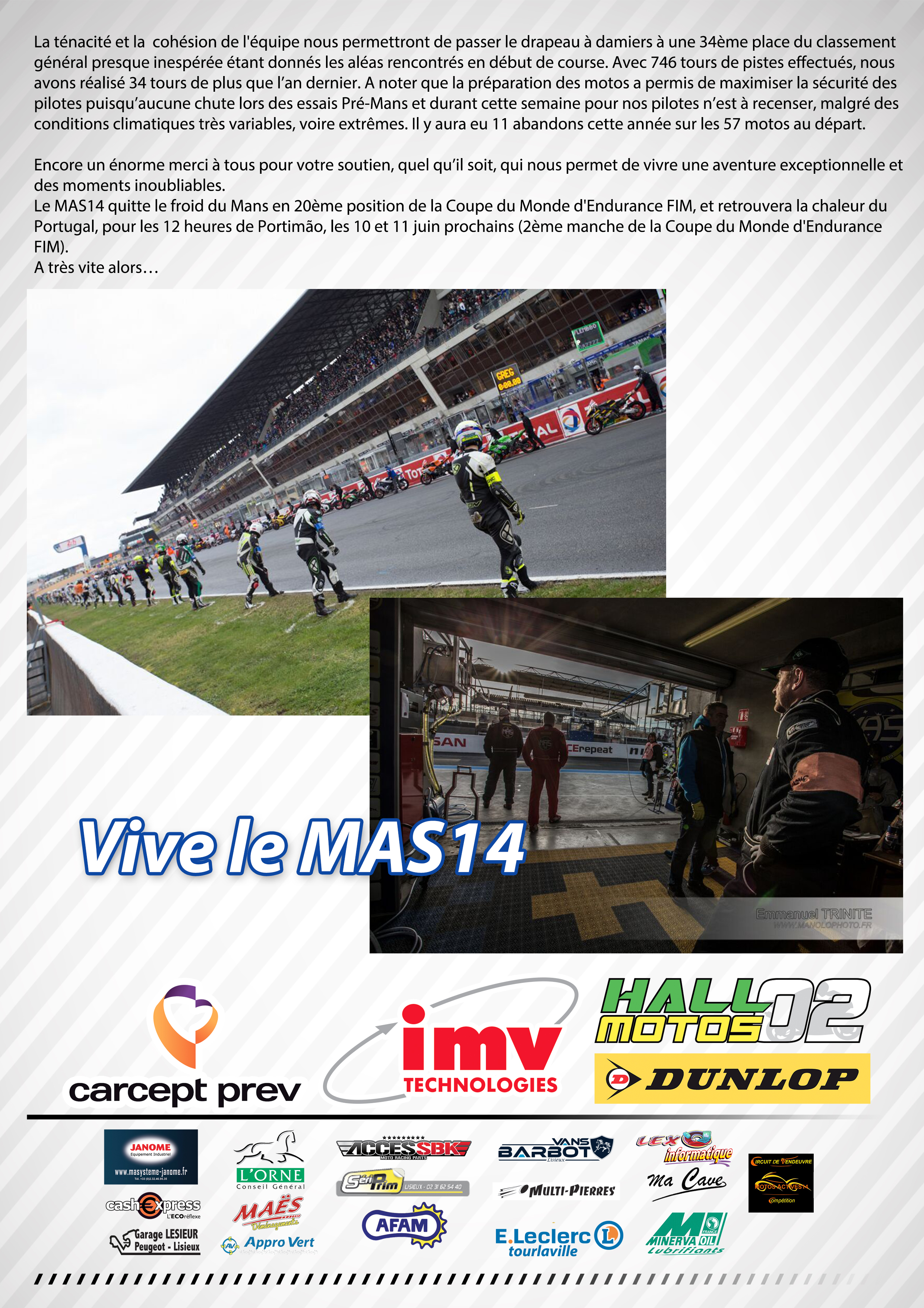 CR 24h du Mans 2016 2