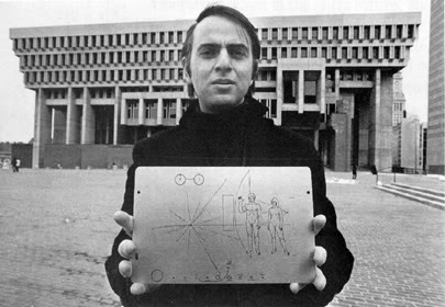 Carl sagan plaque pioneer