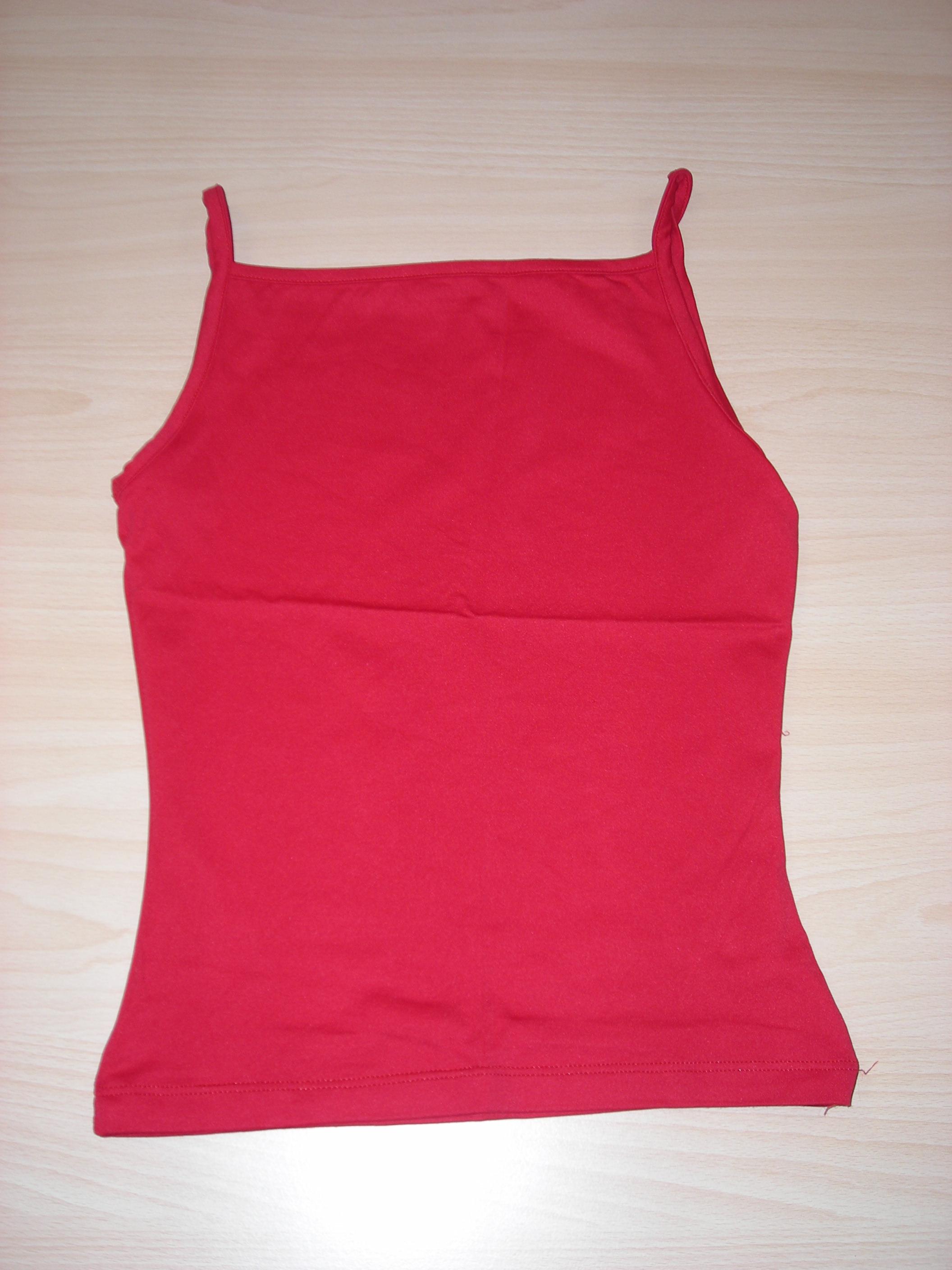 Debardeur rouge