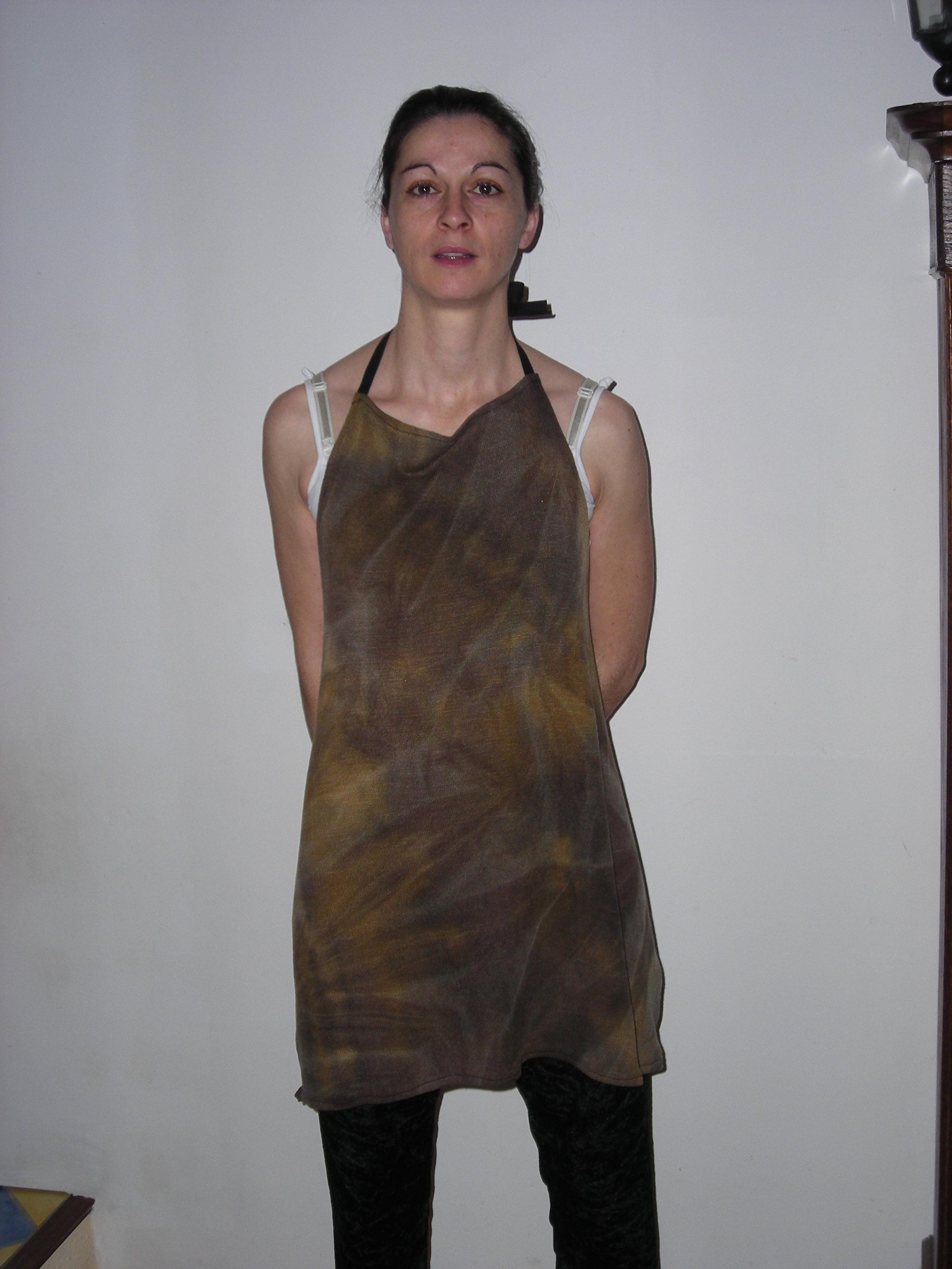 Tablier cuir