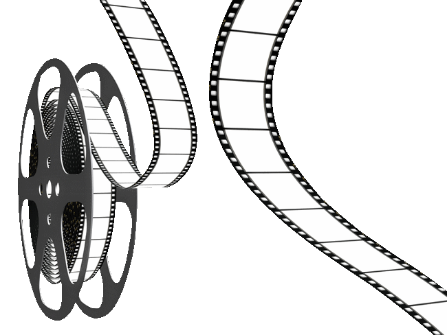 21110 bobine cinema noir blanc