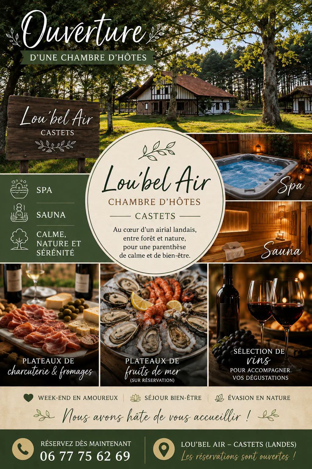 Lou bel air flyer ouverture 