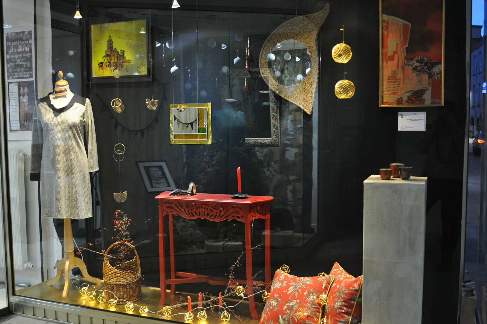 Vitrine de noël