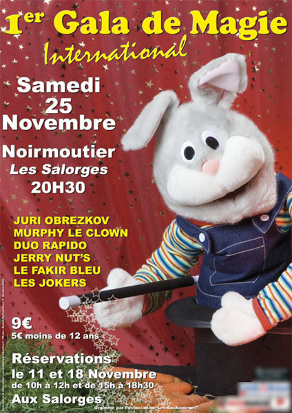 Gala de magie noirmoutier