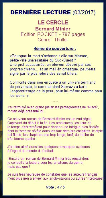 Lecture le cercle commentaire