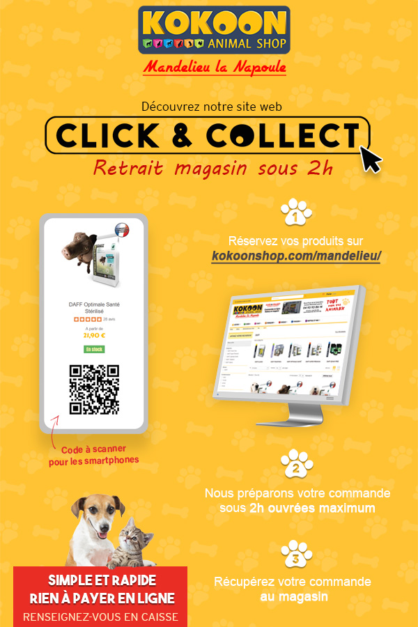 Nouveau service au magasin de Mandelieu