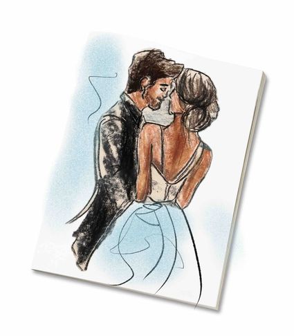 un bar a dessin un concept unique de dessin de mariage 