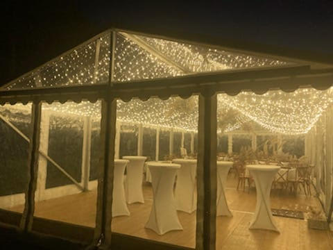 Ciel etoile chevry sous tente cristal