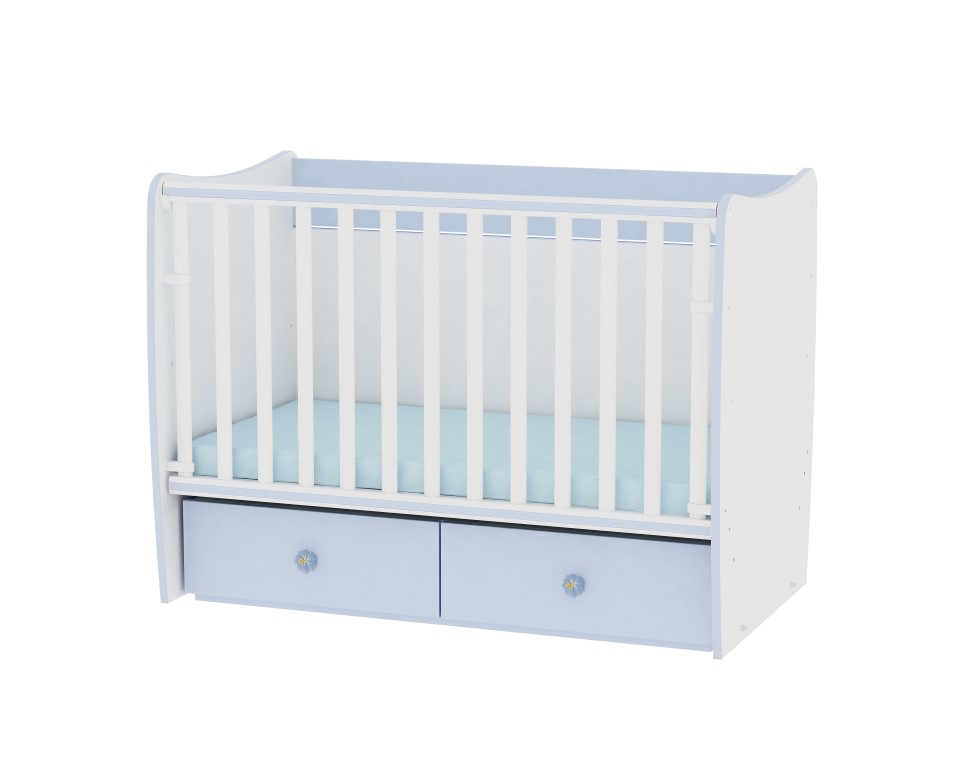 5matrix pvc grid white blue medium 