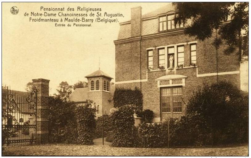 Maulde Froidmanteau Pensionnat des religieuses de Notre Dame Chanoinesses de St Augustin 003