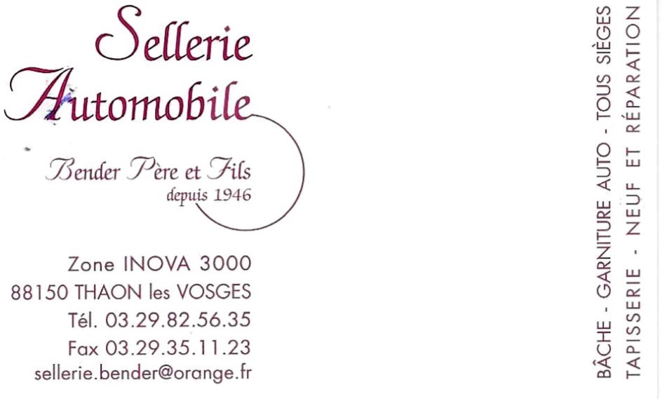 Sellerie automobile