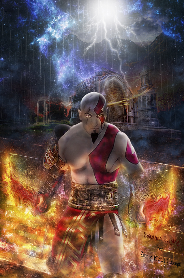 Spartano cosplay by zoomy photos concept
