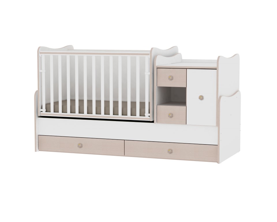 10minimax baby bed white oak medium 
